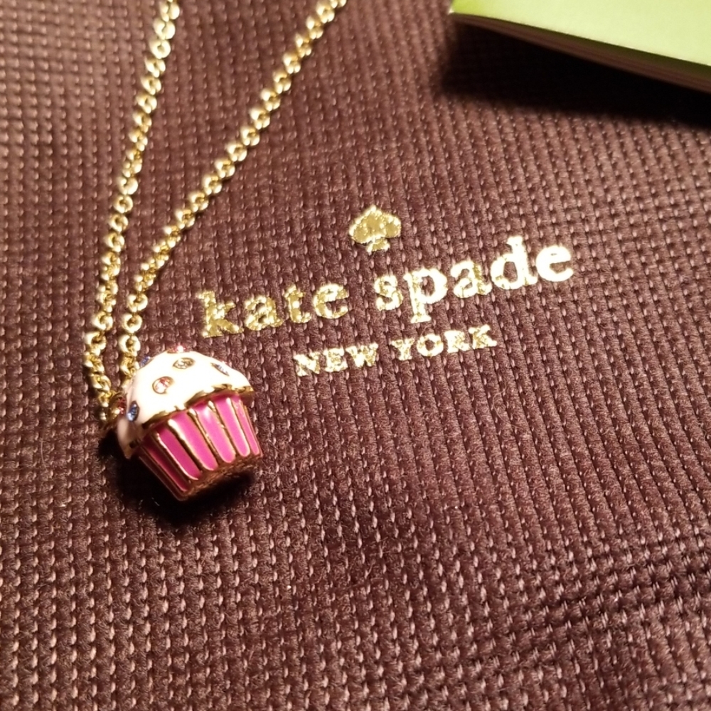 Kate Spade Take the Cake Mini Cupcake Pendant